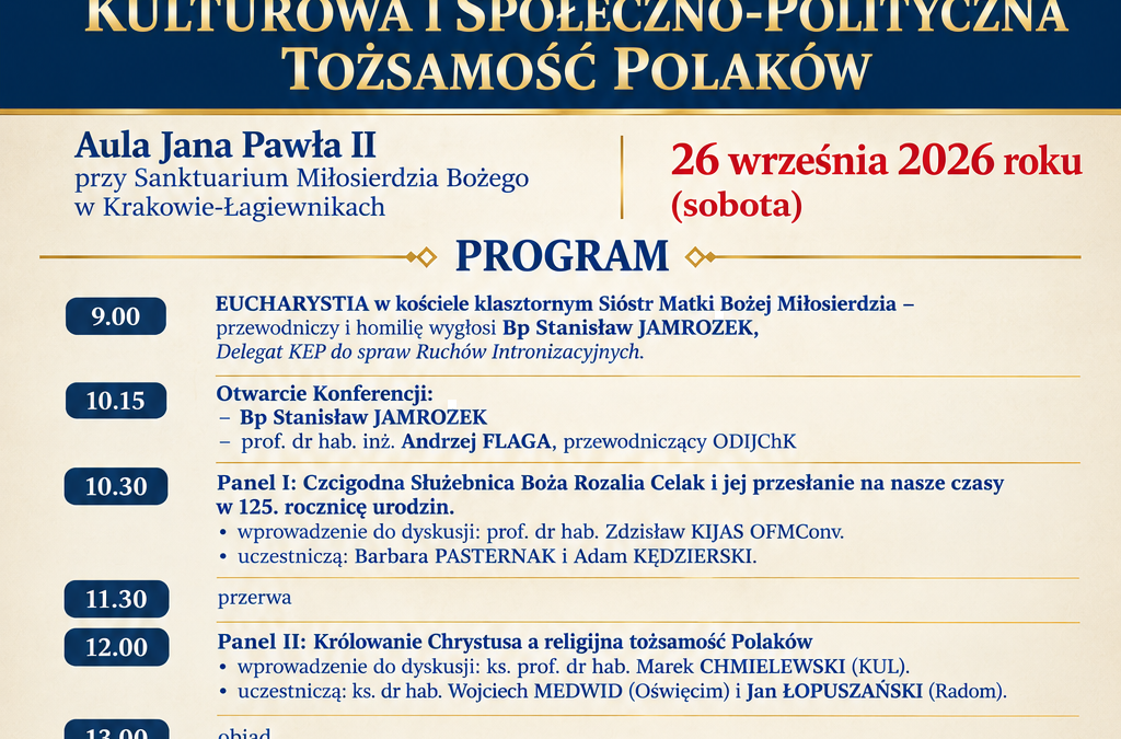 Ogólnopolska Konferencja Naukowa z okazji 10. rocznicy proklamacji